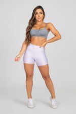 TOP DE ALCINHA COM DETALHE FRANZIDO NO BUSTO (CINZA) | REF: K2878-B - Imagem 6